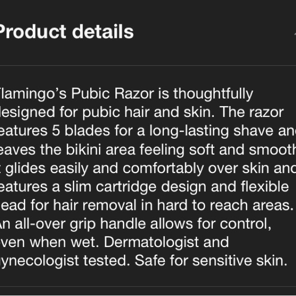 NEW Pubic Hair Razor - Picture 5 of 6